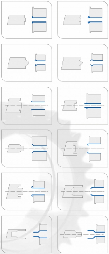 Верстат для формування кінців труб UZMA серії TF